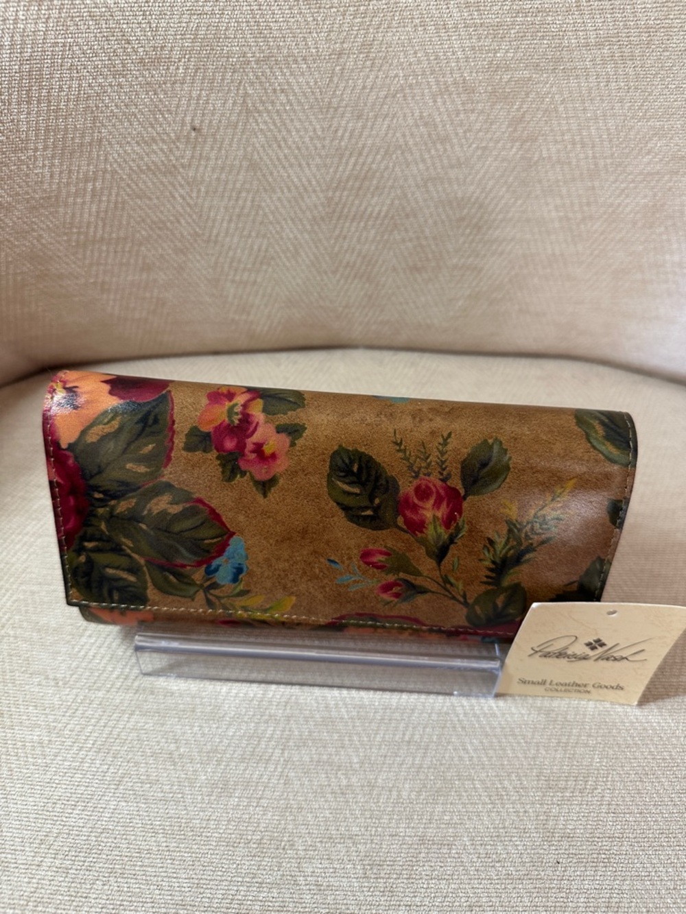 Patricia Nash Multi‑Color Floral Leather Clutch Wallet - Picture 3 of 11